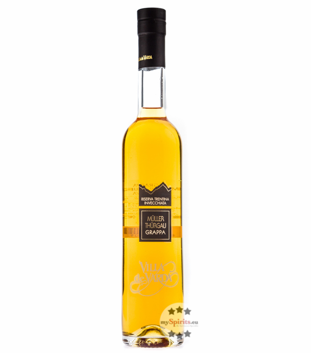 Villa de Varda Grappa Müller Thurgau Riserva Mezzolitro (40 % vol., 0,5 Liter) von Distilleria Villa de Varda