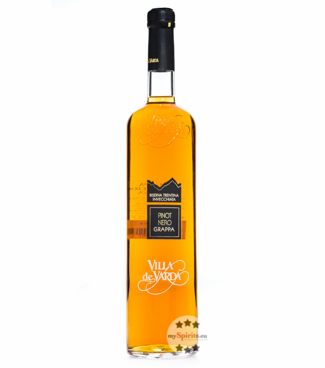 Villa de Varda Grappa Pinot Nero Riserva Invecchiata (40 % vol., 0,7 Liter) von Distilleria Villa de Varda