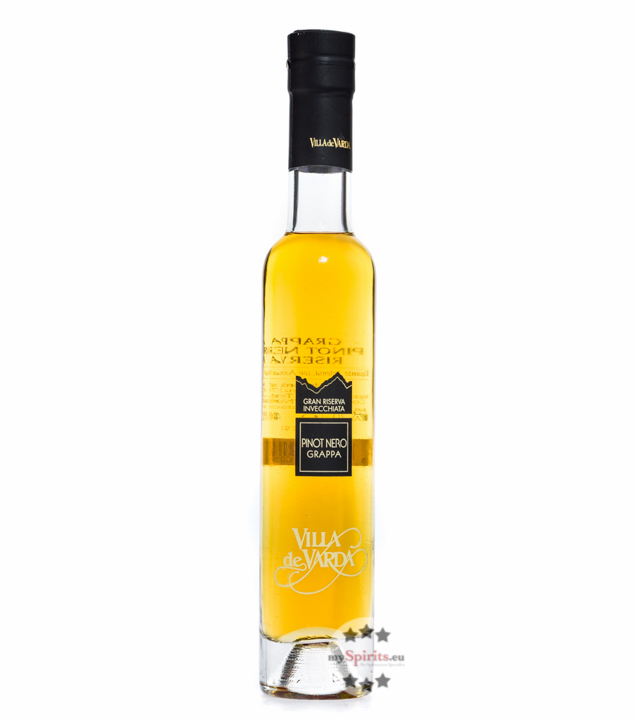 Villa de Varda Grappa Pinot Nero Riserva Invecchiata  (40 % vol., 0,2 Liter) von Distilleria Villa de Varda