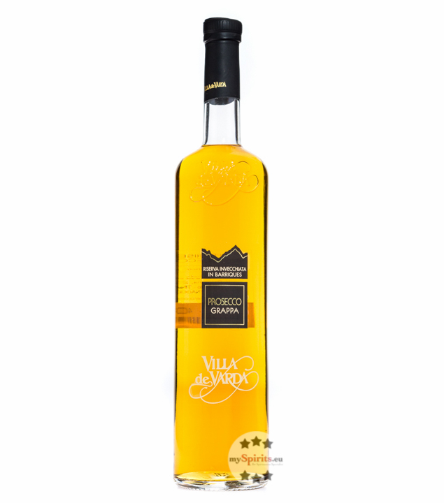 Villa de Varda Grappa Prosecco Riserva Invecchiata (40 % vol., 0,7 Liter) von Distilleria Villa de Varda