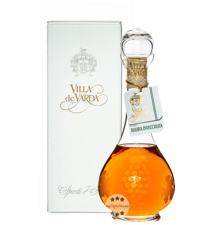 Villa de Varda Grappa Riserva Invecchiata Mormorio Della Foresta (40 % vol., 0,7 Liter) von Distilleria Villa de Varda