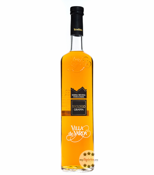 Villa de Varda Grappa Teroldego Riserva Invecchiata (40 % vol., 0,7 Liter) von Distilleria Villa de Varda