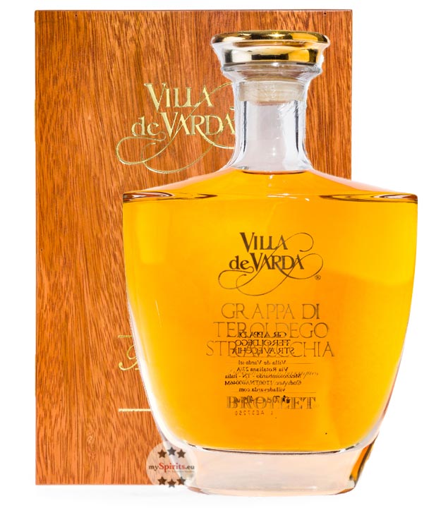 Villa de Varda Grappa Teroldego Stravecchia-Broilet (40 % vol., 0,7 Liter) von Distilleria Villa de Varda