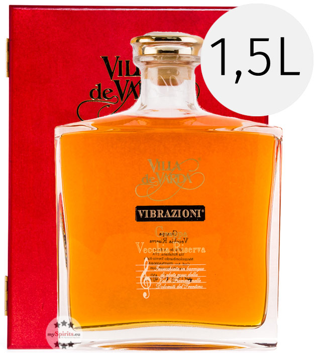 Villa de Varda Grappa Vecchia Riserva Vibrazioni (40 % vol., 1,5 Liter) von Distilleria Villa de Varda