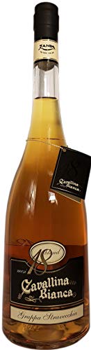 Grappa Stravecchia Cavallina Bianca 18 mesi Blend 1,5l von Distilleria Zanin, Venetien