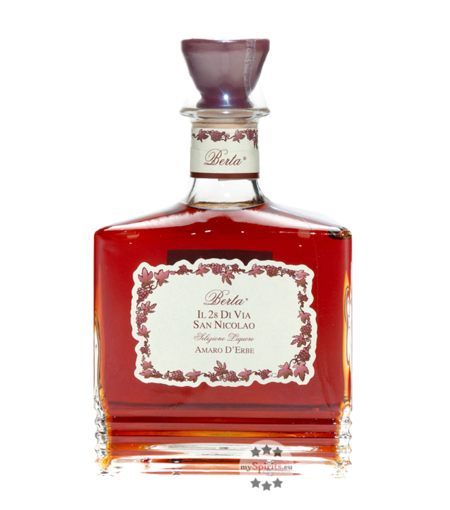 Berta Amaro d’Erbe – Kräuterlikör (30 % vol., 0,7 Liter) von Distillerie Berta