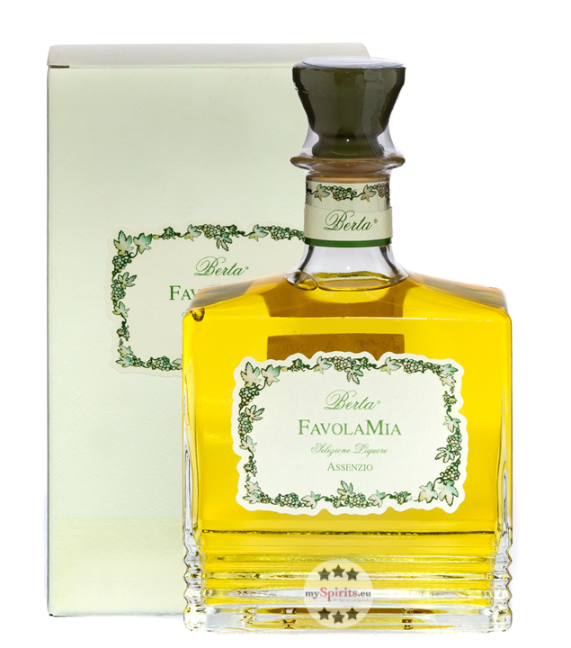 Berta Favola Mia Absinth Likör (42 % vol., 0,7 Liter) von Distillerie Berta