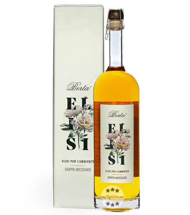 Berta Elisi Grappa Invecchiata  (43 % vol., 1,0 Liter) von Distillerie Berta