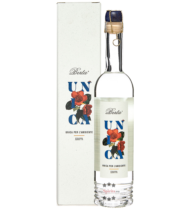 Berta Grappa Unica  (43 % vol., 0,5 Liter) von Distillerie Berta