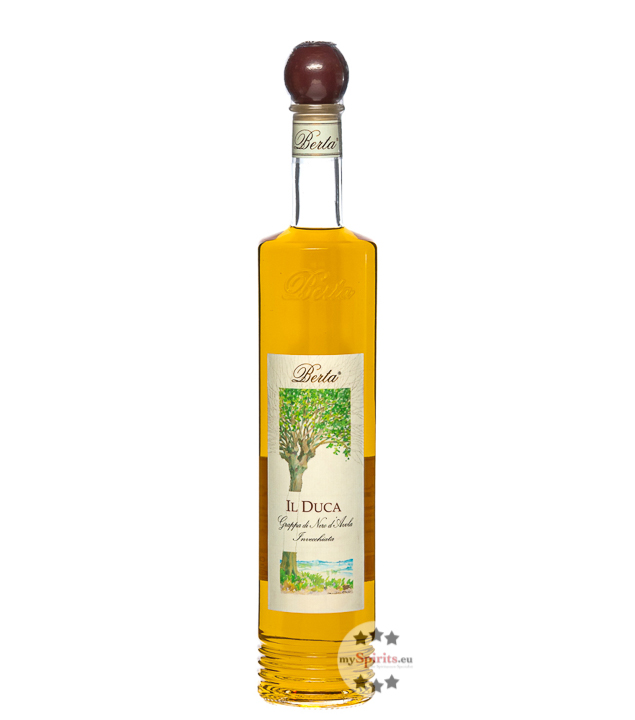 Berta Il Duca - Grappa di Nero d’Avola Invecchiata (40 % vol., 0,7 Liter) von Distillerie Berta