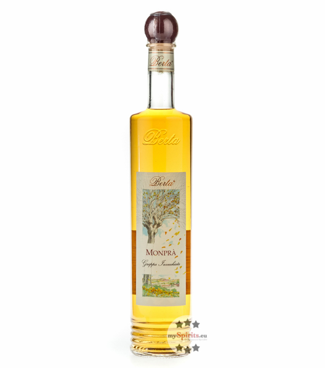 Berta Monprà Grappa 0,7l (40 % Vol., 0,7 Liter) von Distillerie Berta