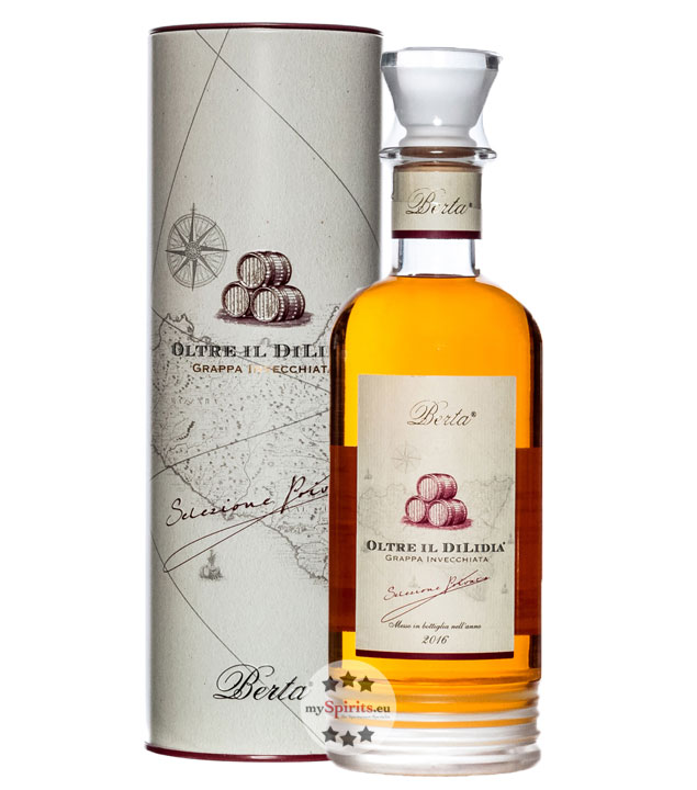Berta Oltre Il DiLidia Grappa Invecchiata (43 % vol., 0,7 Liter) von Distillerie Berta