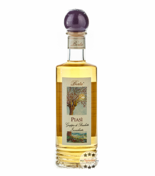 Berta Piasì Grappa Brachetto Invecchiata  (40 % Vol., 0,2 Liter) von Distillerie Berta