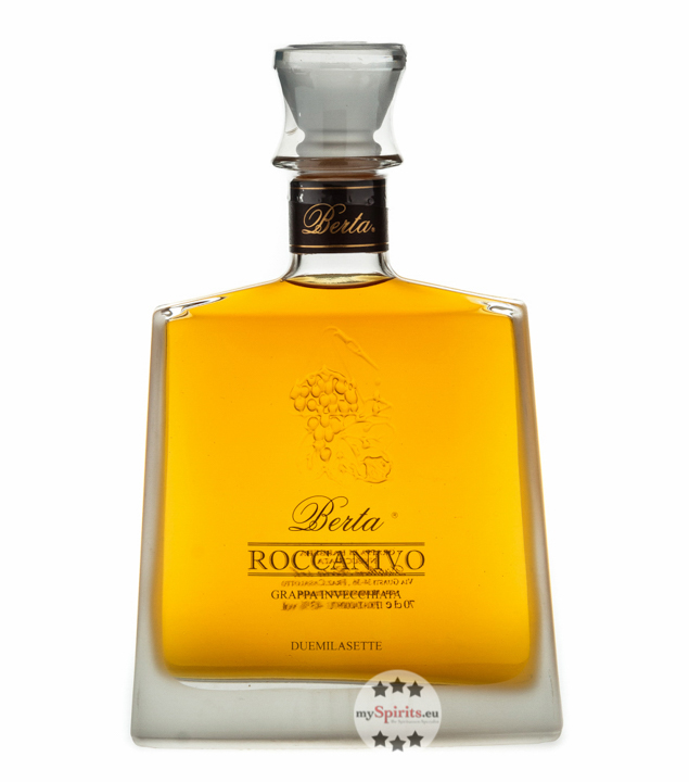 Berta Roccanivo Grappa Invecchiata (43 % Vol., 0,7 Liter) von Distillerie Berta