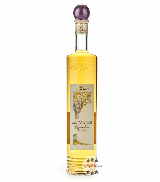 Berta Sant‘ Antone - Grappa di Moscato Invecchiata 0,7 l (40 % vol., 0,7 Liter) von Distillerie Berta