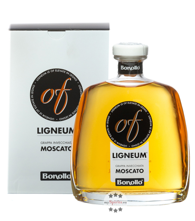 Bonollo Grappa of Ligneum Invecchiata Moscato (42 % Vol., 0,7 Liter) von Distillerie Bonollo Umberto