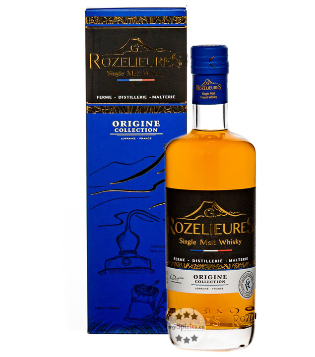 Rozelieures Origine Collection Single Malt Whisky (40 % Vol., 0,7 Liter) von Distillerie Grallet Dupic