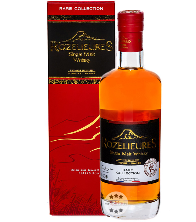 Rozelieures Rare Collection Single Malt Whisky (40 % Vol., 0,7 Liter) von Distillerie Grallet Dupic