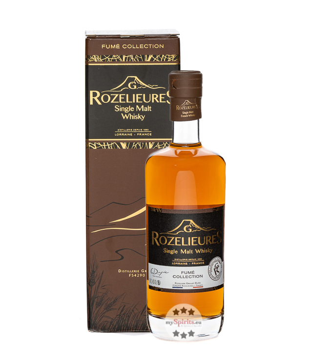 Rozelieures  Fumé Collection Single Malt Whisky (46 % Vol., 0,7 Liter) von Distillerie Grallet Dupic