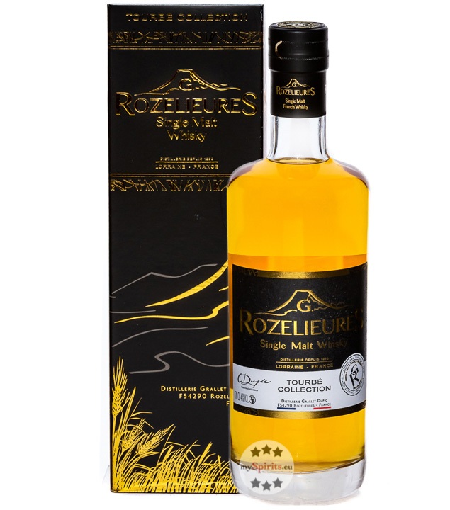 Rozelieures Tourbé Collection Single Malt Whisky (40 % Vol., 0,7 Liter) von Distillerie Grallet Dupic