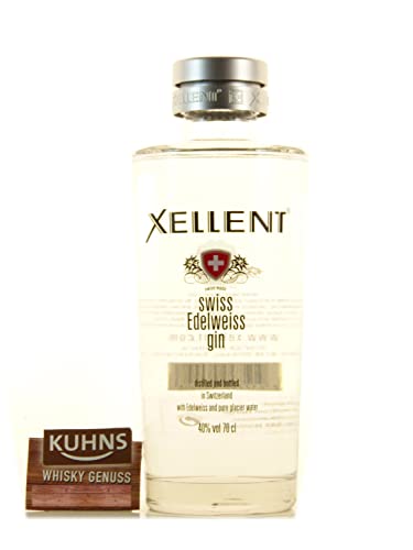 Distillerie Willisau Xellent Swiss Edelweiß Gin 0.70 Liter Distillerie Willisau Xellent Swiss Edelweiß Gin 0.70 Liter von Distillerie Willisau