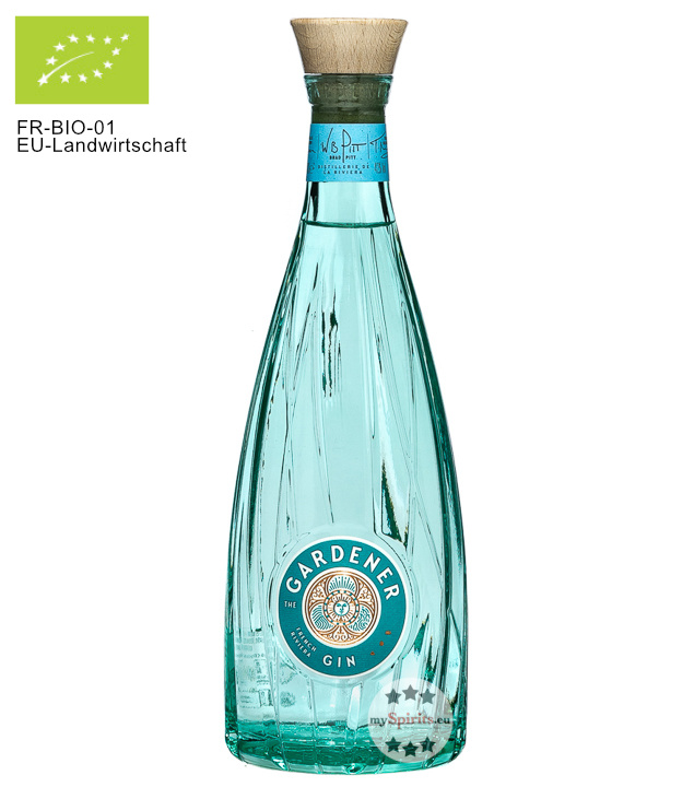 The Gardener French Riviera Gin Bio (42 % vol, 0,7 Liter) von Distillerie de la Riviera