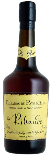 Calvados La Ribaude Vieille Reserve 42° Vol. über 8 Jahre im Barrique gereift von Distillerie du Houley (1x0,7l), exzellenter Calvados aus der Normandie von Distillerie du Houley