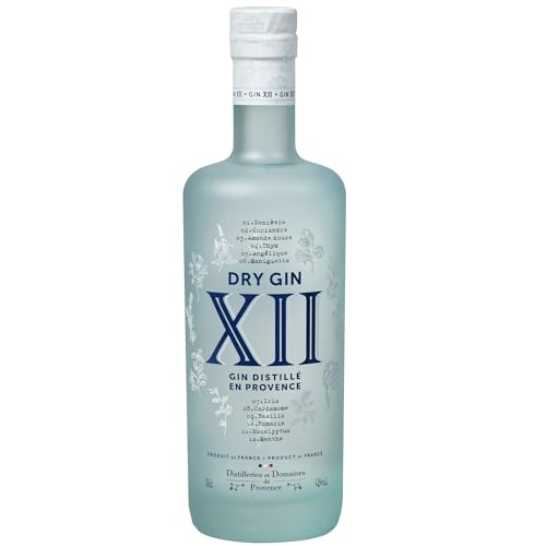 Distilleries et Domaines de Provence - Gin XII/Gin mit 12 Kräutern aus Frankreich (1 x 0.7l) von XII