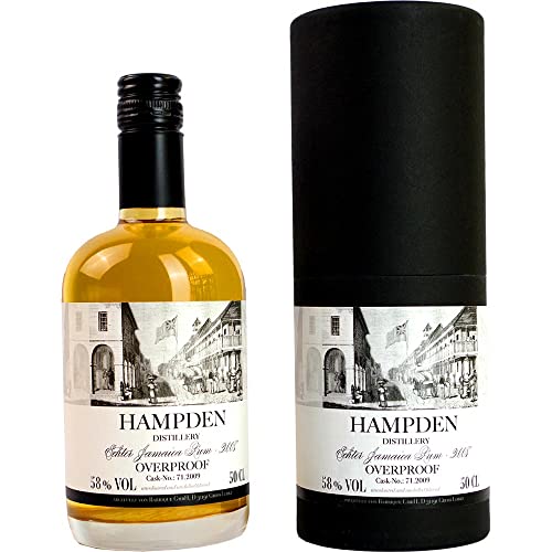 Rum Jamaica Hampden 2008 2008 Fassstärke Jahrgangs-Rum Vegan Distillery Hampden Jamaika 500ml-Fl von Distillery Hampden