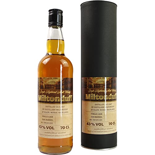 Whisky Miltonduff 2007 Single Speyside Malt Vegan Distillery Miltonduff Vereinigtes Königreich UK 700ml-Fl von Distillery Miltonduff