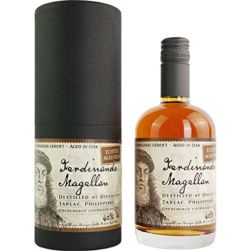 Rum Philippinen 'F. Magellan' Echter Aged Rum Vegan Distillery Tarlac Philippinen 500ml-Fl von Distillery Tarlac