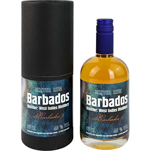 Rum Barbados 50cl-Flasche Vegan Distillery West Indies Barbados 500ml-Fl von Distillery West Indies