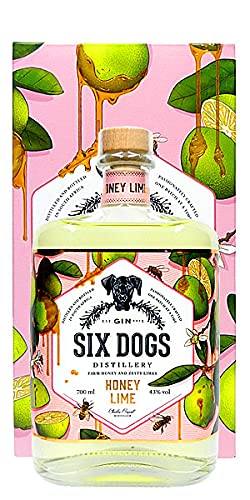 Six Dogs Distillery Honey Lime Gin 0,7 Liter von Distillery