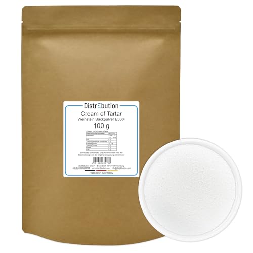 Weinstein 100g Cream of Tartar Baiser Kaliumtartrat Weinstein 100g Cream of Tartar Baiser Kaliumtartrat von DistrEbution.com