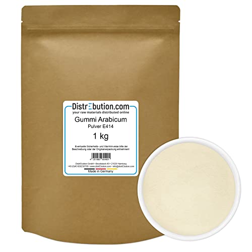 Gummi Arabicum 1kg Pulver E 414 Gum arabic Gummi Arabicum 1kg Pulver E 414 Gum arabic von DistrEbution