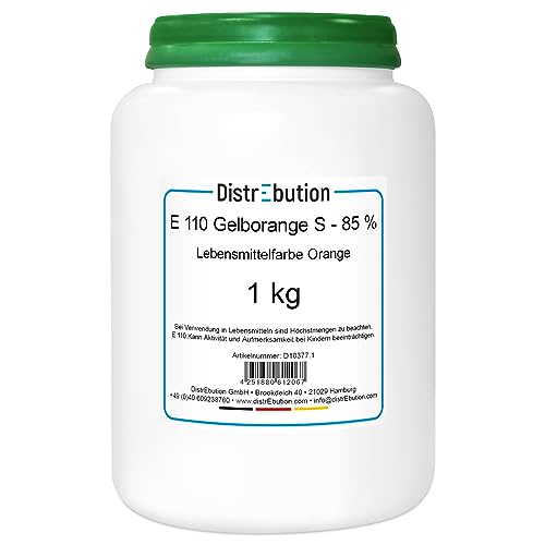 Lebensmittelfarbe Orange hochkonzentriert Pulver 1kg wasserlöslich E110 Lebensmittelfarbe Orange hochkonzentriert Pulver 1kg wasserlöslich E110 von DistrEbution