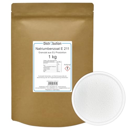 Natriumbenzoat 1kg Lebensmittelqualität E211 Wasserlöslich Natriumsalz Natriumbenzoat 1kg Lebensmittelqualität E211 Wasserlöslich Natriumsalz von DistrEbution