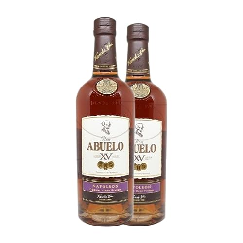 Rum Abuelo XV Napoleón Kleine Flasche 20 cl (Schachtel mit 2 Kleine Flasche von 20 cl) von Distribuidor