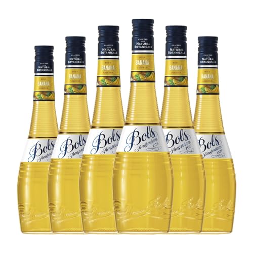Schnapp Bols Bananencreme, 70 cl, Box mit 6 Flaschen à 70 cl Schnapp Bols Bananencreme, 70 cl, Box mit 6 Flaschen à 70 cl von Distribuidor