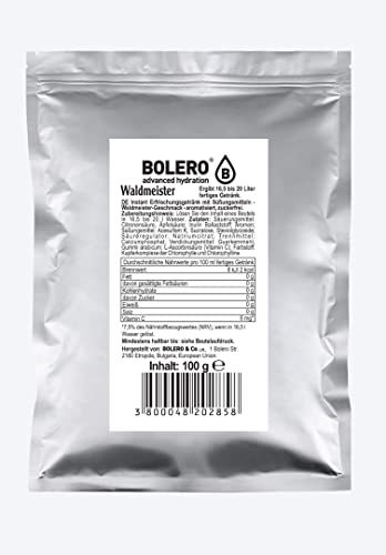 Bolero - Drinks 100g Beutel Waldmeister (2er Pack) von Ditao Bios
