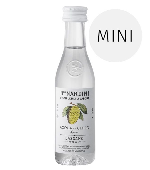 Nardini Acqua di Cedro 29° - Mini (29% vol., 0,03 Liter) von Ditta Bortolo Nardini