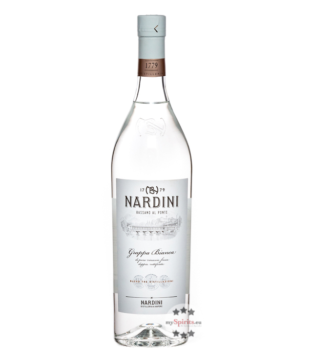 Nardini Grappa Bianca 50°  (50 % Vol., 1,0 Liter) von Ditta Bortolo Nardini