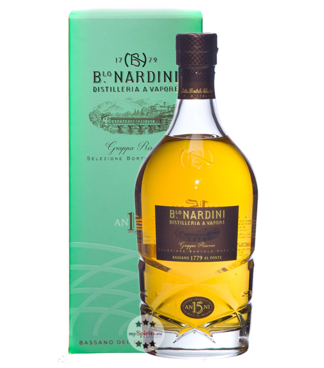 Nardini Grappa Selezione Riserva 15 Anni (45 % vol., 0,7 Liter) von Ditta Bortolo Nardini