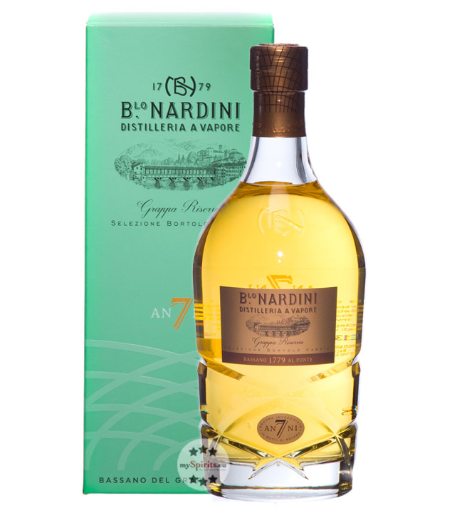 Nardini Grappa Selezione Riserva 7 Anni (45 % vol., 0,7 Liter) von Ditta Bortolo Nardini