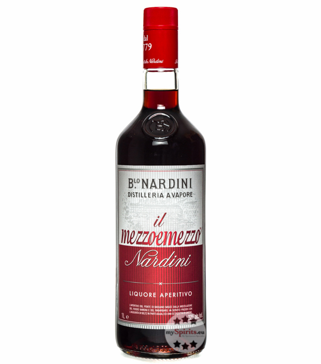 Nardini Il Mezzoemezzo Aperitiflikör (22 % vol., 1,0 Liter) von Ditta Bortolo Nardini