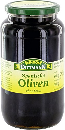 Dittmann - Spanische Oliven ohne Stein - 900g von Dittmann