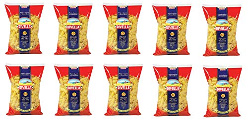 10x Pasta Divella 100% Italienisch N°18 mezzi Rigatoni 500g von Divella