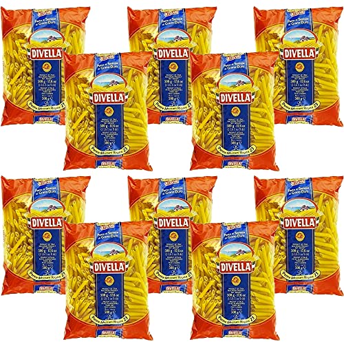 10x Pasta Divella 100% Italienisch N° 23 Penne Mezzani Rigate 500g 10x Pasta Divella 100% Italienisch N° 23 Penne Mezzani Rigate 500g von Divella