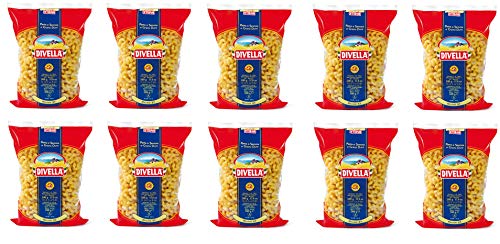 10x Pasta Divella 100% Italienisch N° 37 Riccioli 500g von Divella