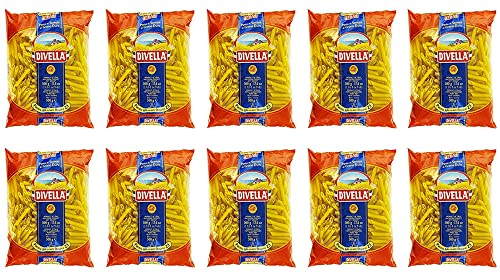 10x Pasta Divella 100% Italienisch N°38 Pennette di Mezzani 500g von Divella